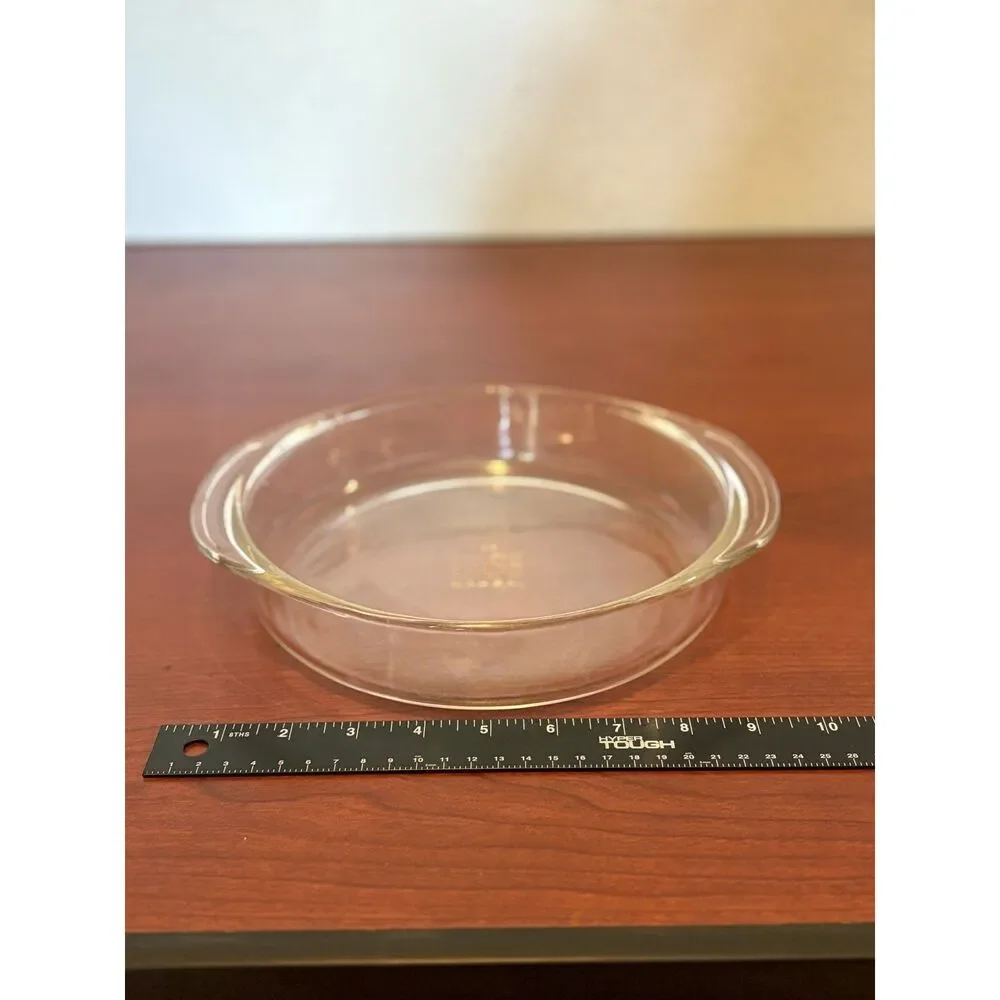 Vintage Pyrex Clear Glass 8.25